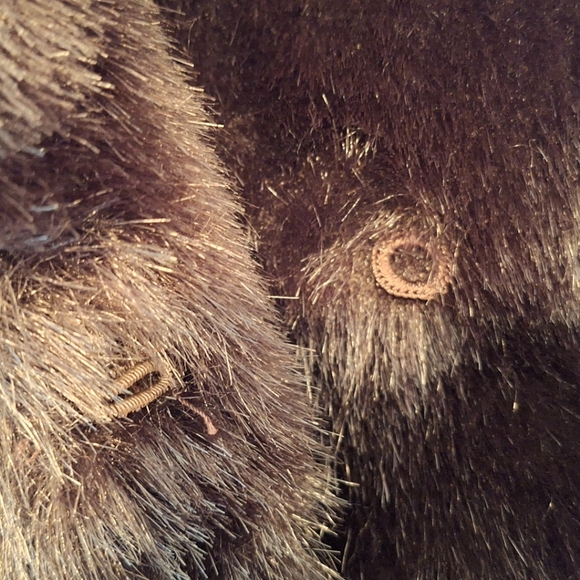 Jordache vintage faux fur coat - Picture 4 of 9